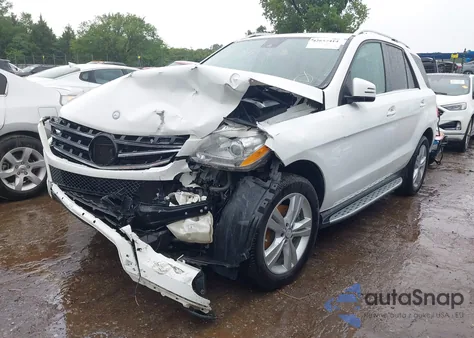 2015 Mercedes-Benz Ml 350 4Matic from USA, damaged, VIN 4JGDA5HB5FA618611